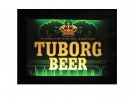 Insegna luminosa Tuborg