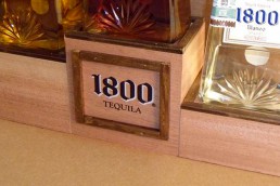 Espositori tequila 1800 - dettaglio